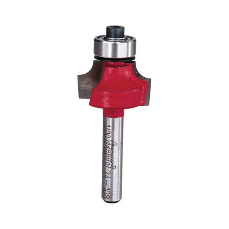 Rounding Over Router Bit - Shank:1/4" - Cutting Radius:3/16"